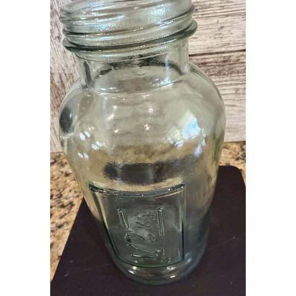 1/2 Kg Light Green Bottle Vintage 6.5” - Picture 6 of 9